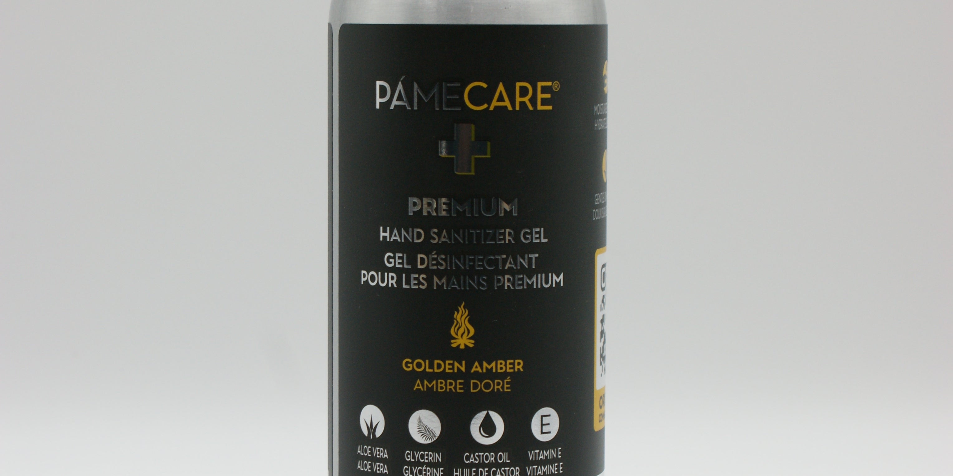 Golden Amber - Original Hand Sanitizer Gel Bottle